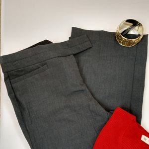 JM Collection Charcoal Women's Trousers